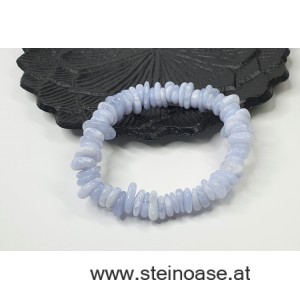 Armband Chalcedon Button 10mm